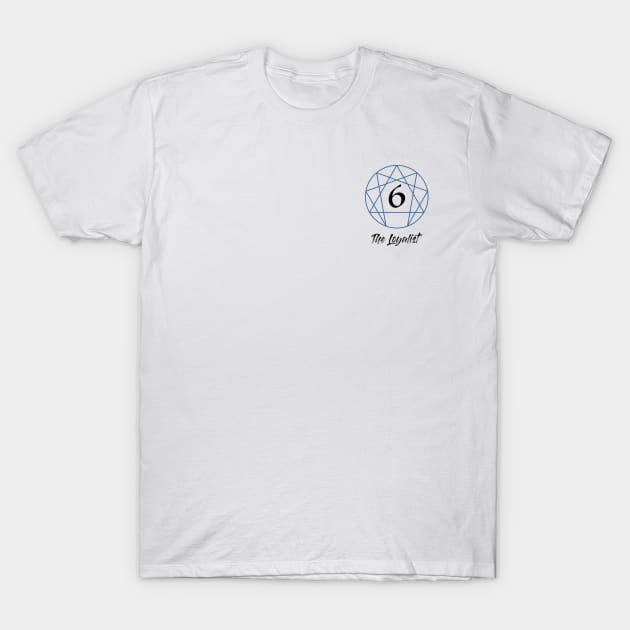 Enneagram Six - The Loyalist T-Shirt by enneashop